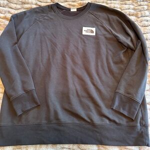women’s north face sweatshirt sz xxl